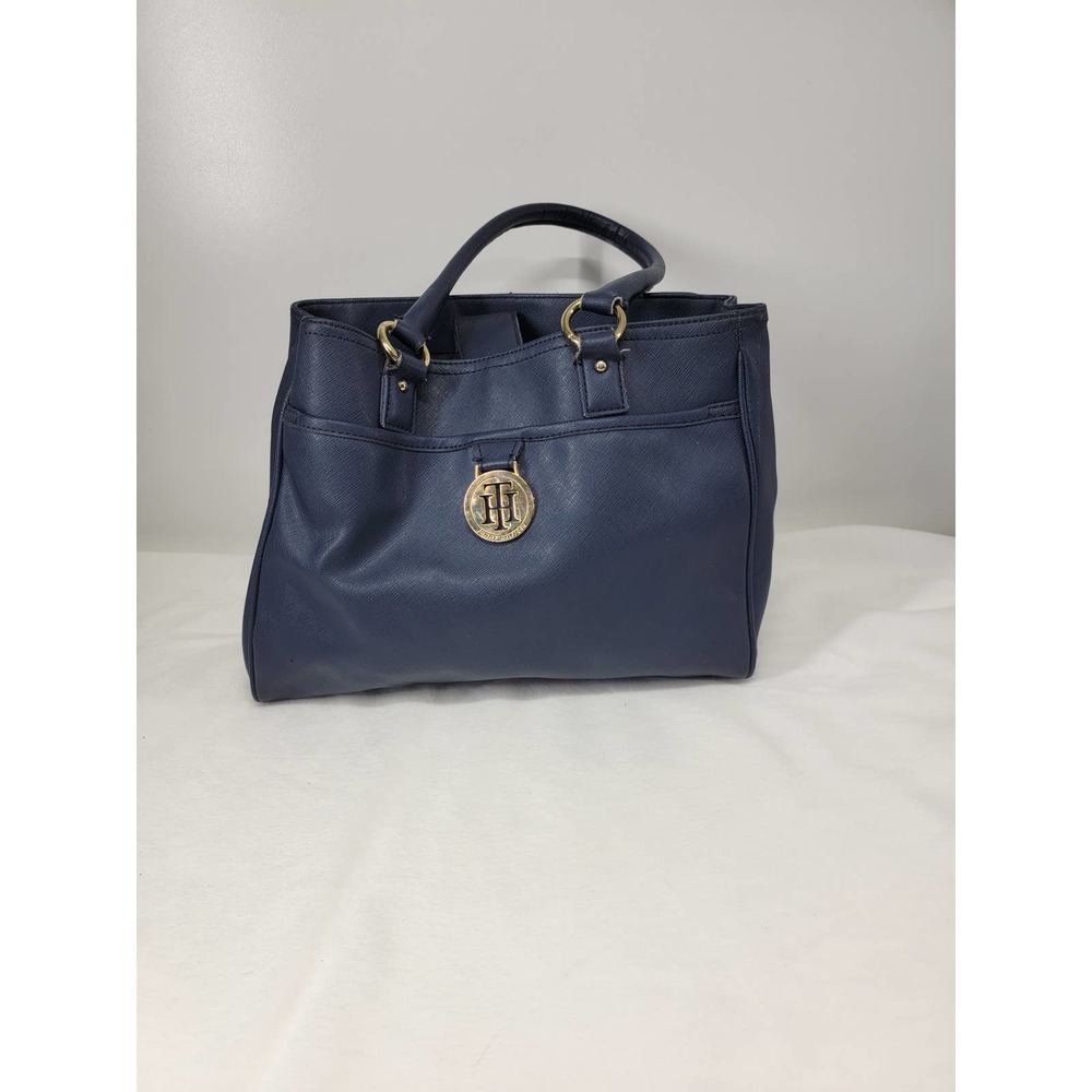 Tommy Hilfiger Handbag Navy Blue exterior Navy interior